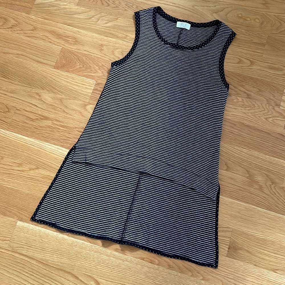 MILA High Low Sleeveless Top Size XS EUC